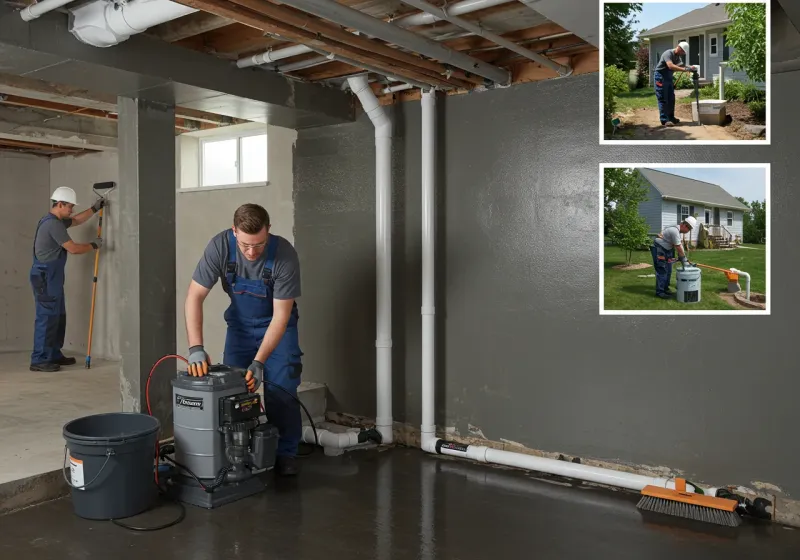 Basement Waterproofing and Flood Prevention process in Kinder, LA